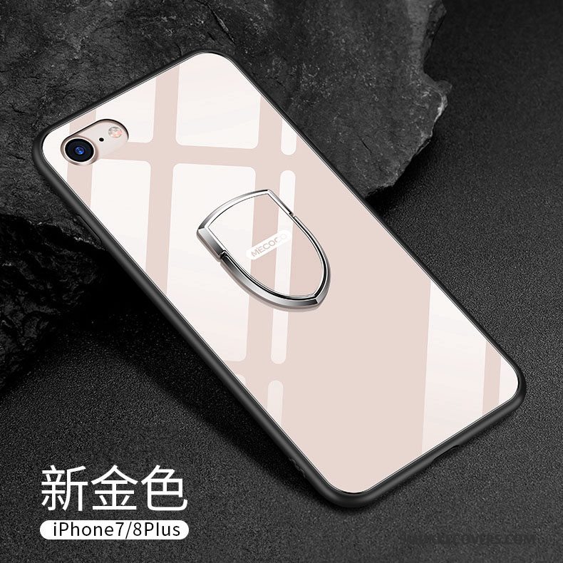 Etui iPhone 8 Kreativ Hård Ny, Cover iPhone 8 Glas Telefon