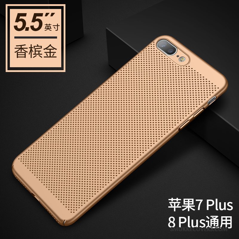 Etui iPhone 8 Plus Beskyttelse Ny Tynd, Cover iPhone 8 Plus Nubuck Udstrålende