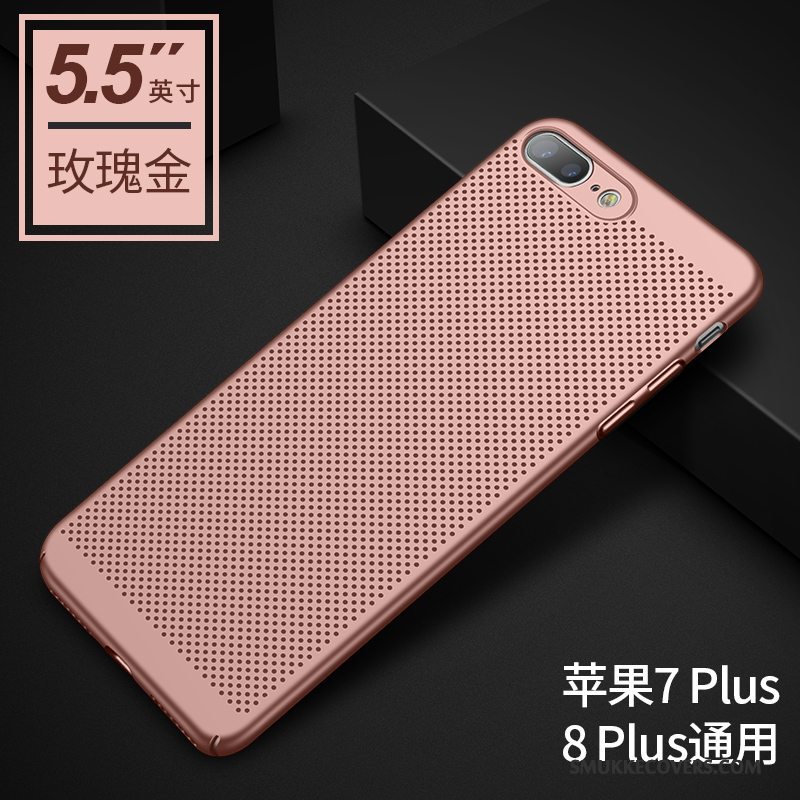 Etui iPhone 8 Plus Beskyttelse Ny Tynd, Cover iPhone 8 Plus Nubuck Udstrålende