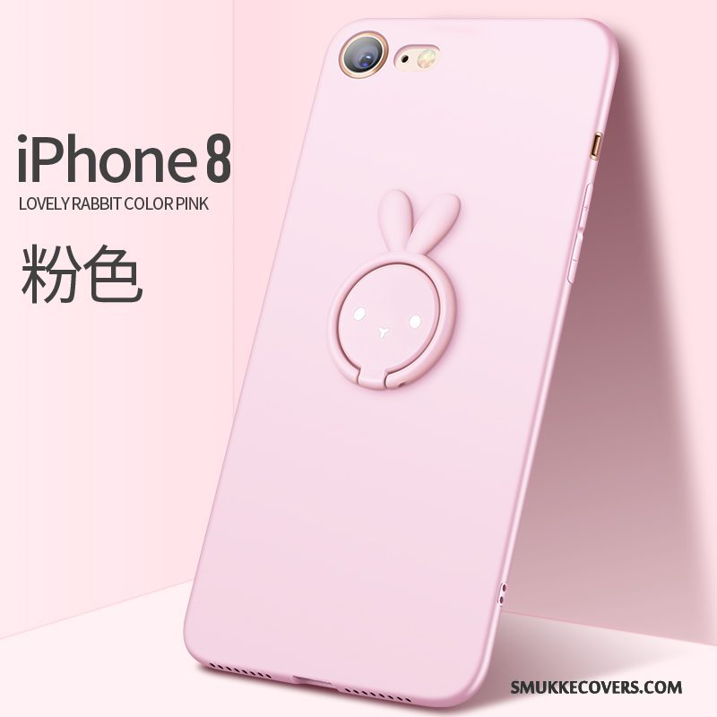 Etui iPhone 8 Plus Kreativ Af Personlighed Rød, Cover iPhone 8 Plus Silikone Telefonanti-fald