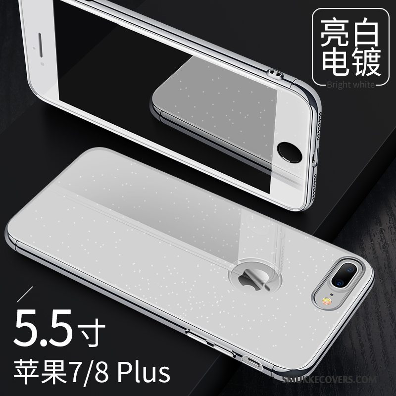 Etui iPhone 8 Plus Kreativ Tynd Sølv, Cover iPhone 8 Plus Telefonaf Personlighed