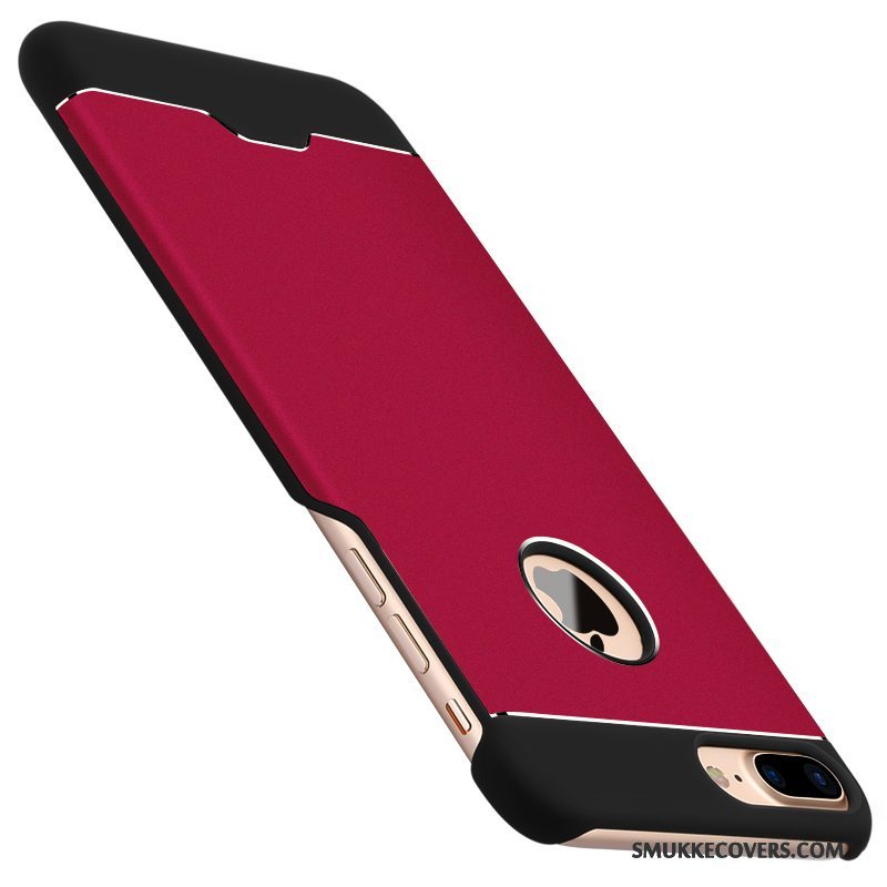 Etui iPhone 8 Plus Metal Rød Hård, Cover iPhone 8 Plus Trend Udstrålende