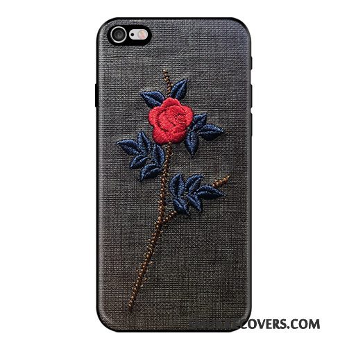 Etui iPhone 8 Plus Tasker Hængende Ornamenter Lyse, Cover iPhone 8 Plus Luksus Anti-fald Broderi