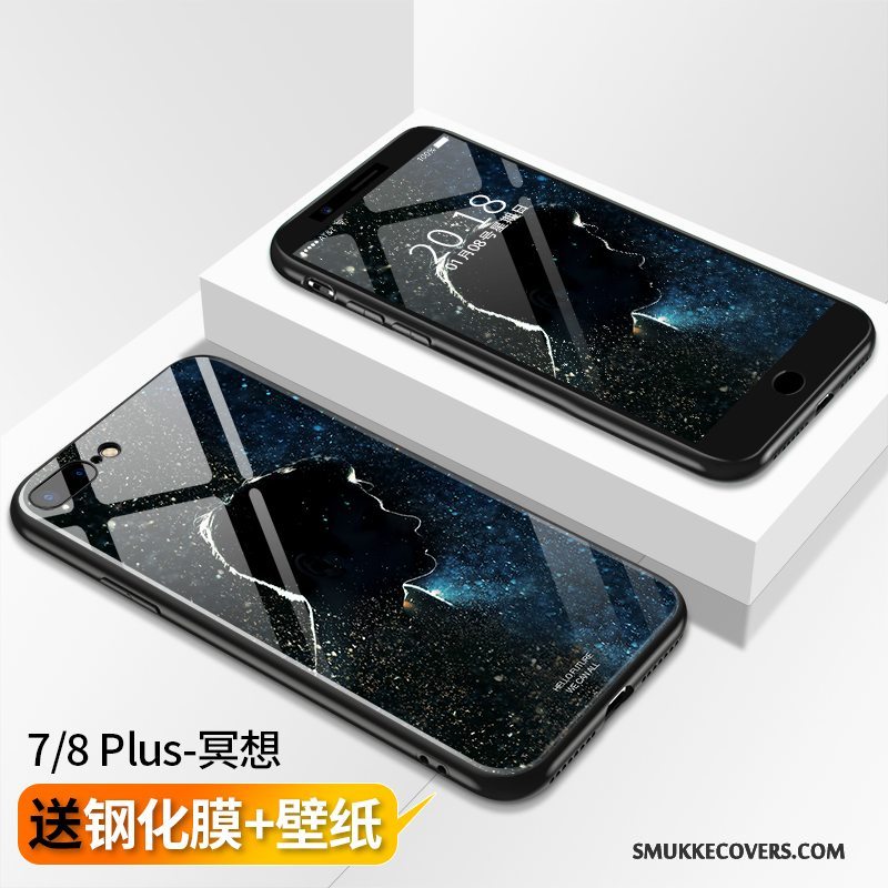 Etui iPhone 8 Plus Tasker Ny Trendy, Cover iPhone 8 Plus Anti-fald Telefon