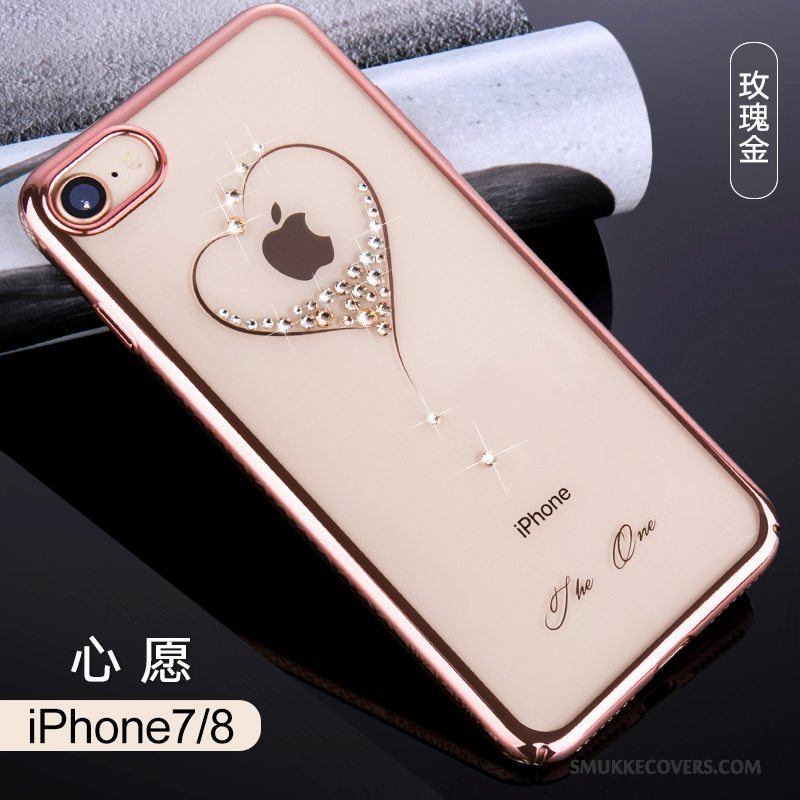 Etui iPhone 8 Strass Trend Ny, Cover iPhone 8 Luksus Elegante Telefon