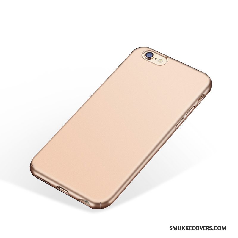 Etui iPhone 8 Tasker Guld Hård, Cover iPhone 8 Nubuck Telefon