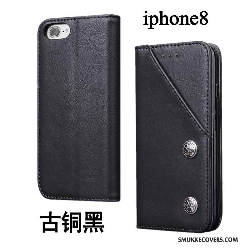 Etui iPhone 8 Tasker Telefonanti-fald, Cover iPhone 8 Folio