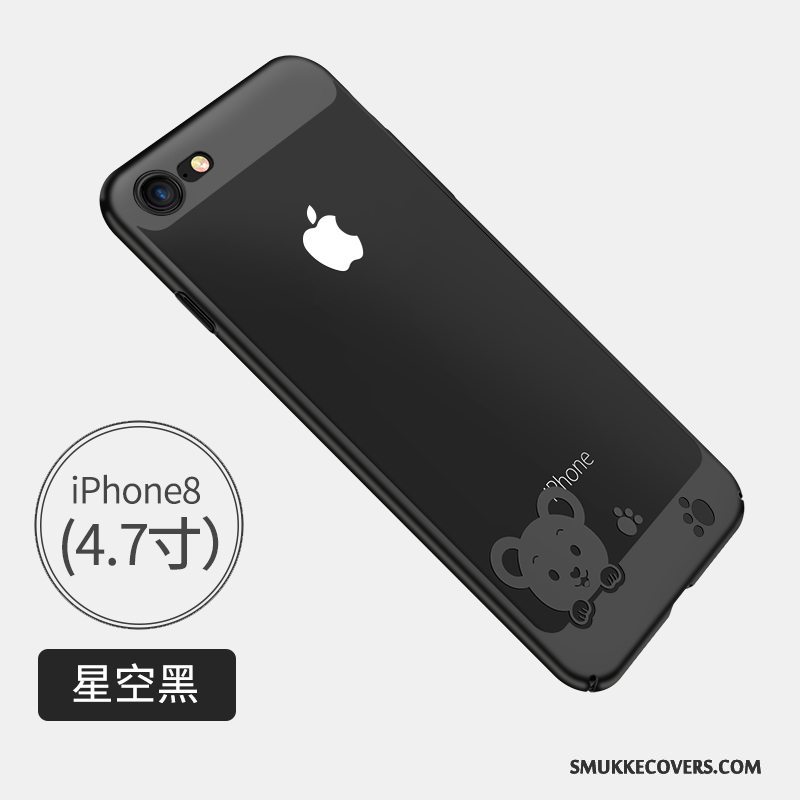 Etui iPhone 8 Tasker Tynd Anti-fald, Cover iPhone 8 Silikone Telefonaf Personlighed