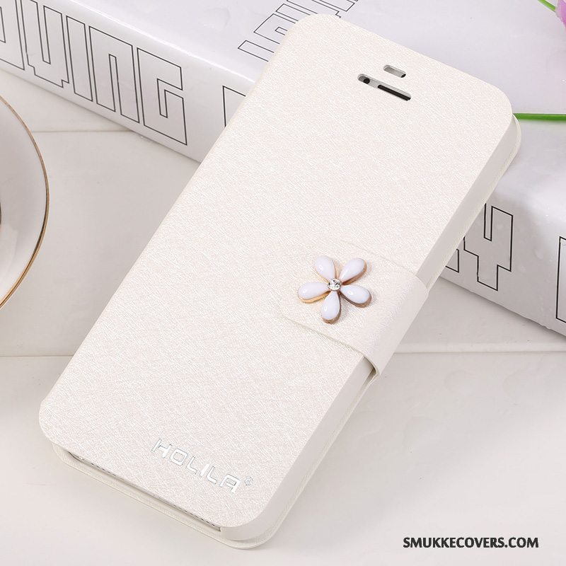 Etui iPhone Se Beskyttelse Telefonlyserød, Cover iPhone Se Læder
