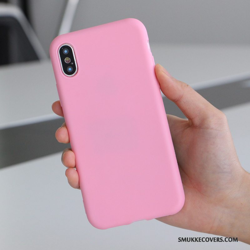 Etui iPhone X Farve Smuk Ny, Cover iPhone X Relief Af Personlighed Trendy