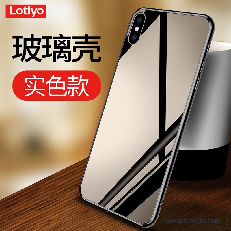 Etui iPhone X Silikone Ny Telefon, Cover iPhone X Tynd Glas