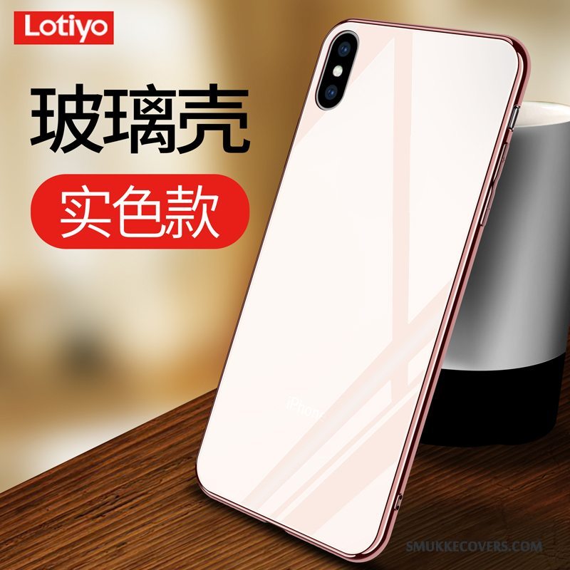 Etui iPhone X Silikone Ny Telefon, Cover iPhone X Tynd Glas