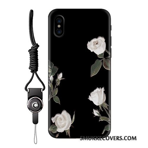 Etui iPhone X Tasker Hængende Ornamenter Lyserød, Cover iPhone X Beskyttelse Anti-fald Trend