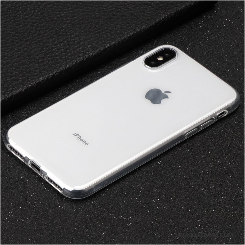 Etui iPhone X Tasker Lilla Anti-fald, Cover iPhone X Luksus Trendy Sort