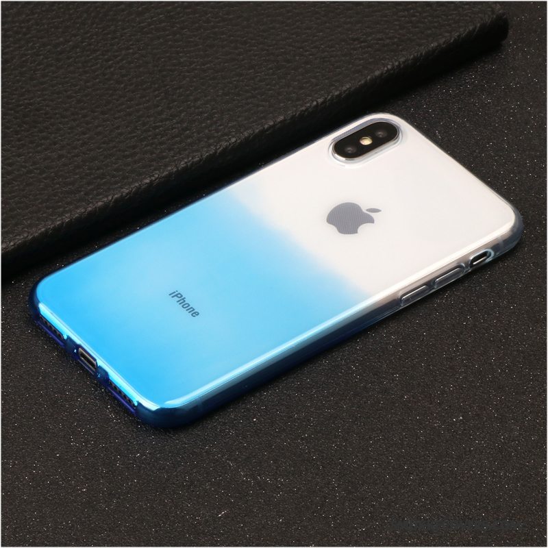 Etui iPhone X Tasker Lilla Anti-fald, Cover iPhone X Luksus Trendy Sort