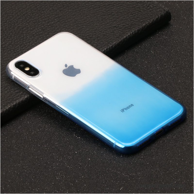 Etui iPhone X Tasker Lilla Anti-fald, Cover iPhone X Luksus Trendy Sort