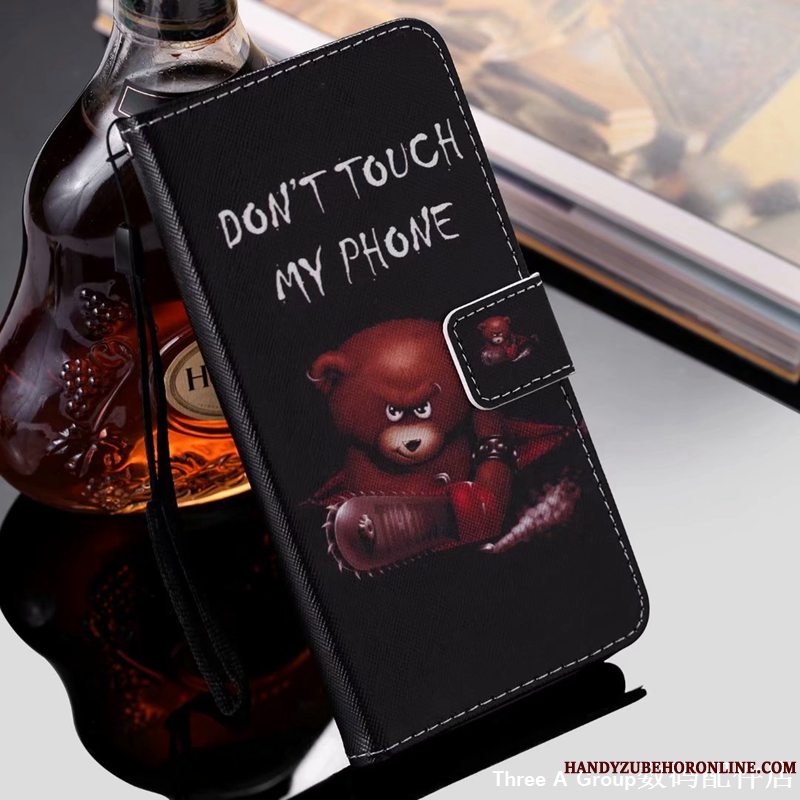 Etui iPhone Xr Beskyttelse Hvid Telefon, Cover iPhone Xr Cartoon Anti-fald