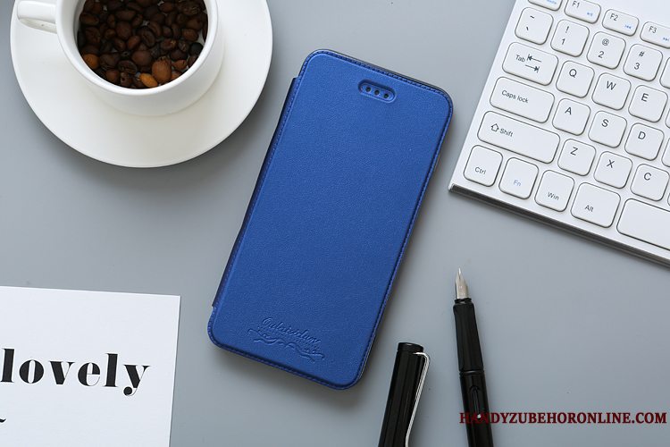 Etui iPhone Xr Beskyttelse Tynd Net Red, Cover iPhone Xr Folio Lyserød Telefon