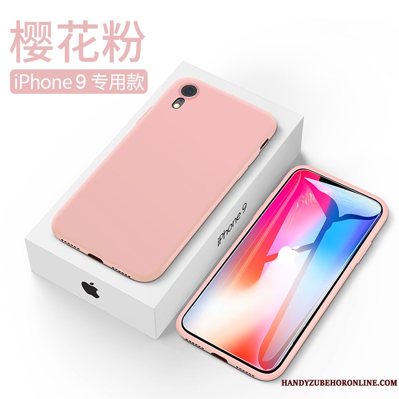 Etui iPhone Xr Tasker Flydende Telefon, Cover iPhone Xr Silikone Anti-fald Tynd