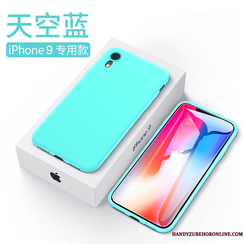 Etui iPhone Xr Tasker Flydende Telefon, Cover iPhone Xr Silikone Anti-fald Tynd