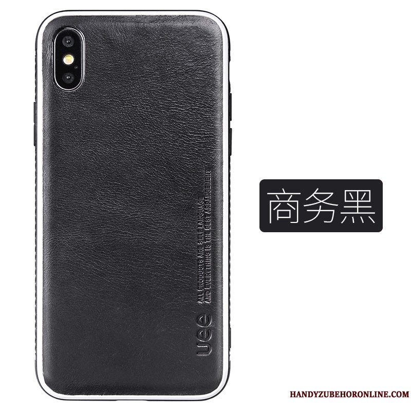 Etui iPhone Xs Beskyttelse Naturligt High End, Cover iPhone Xs Tasker Kvalitet Bagdæksel