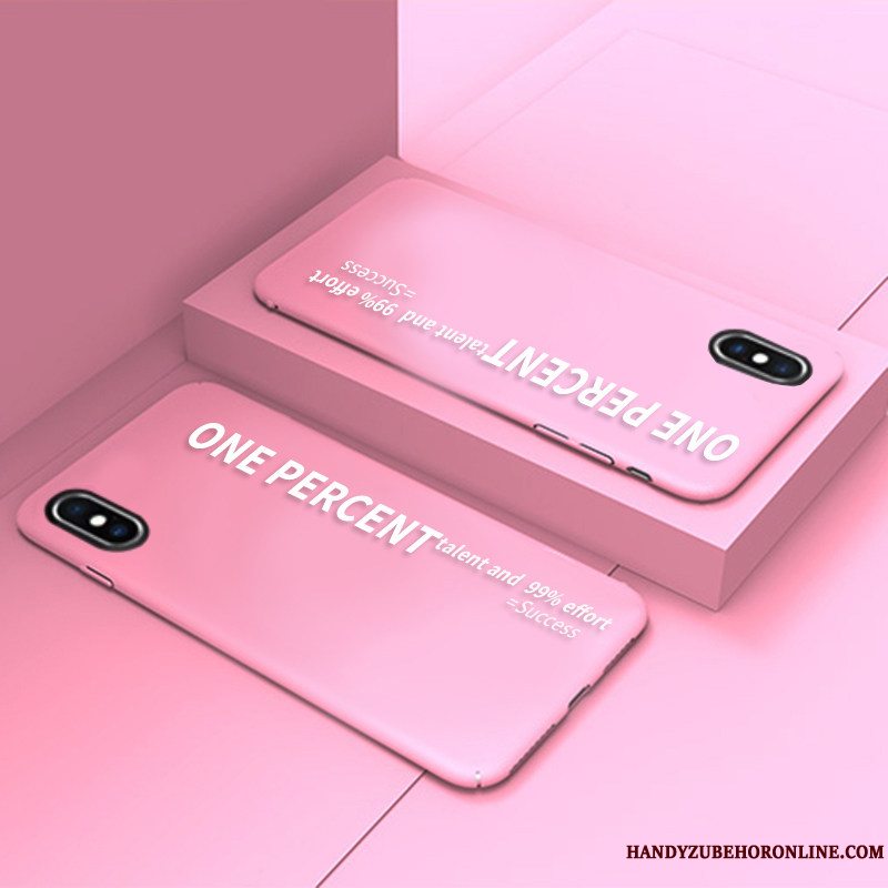 Etui iPhone Xs Beskyttelse Trendy Simple, Cover iPhone Xs Elskeren Grøn