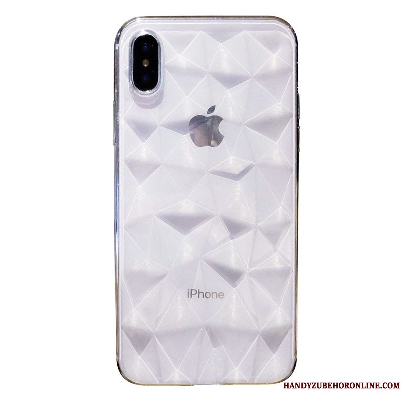 Etui iPhone Xs Max Blød Elskeren Rombe, Cover iPhone Xs Max Silikone Ny Gennemsigtig