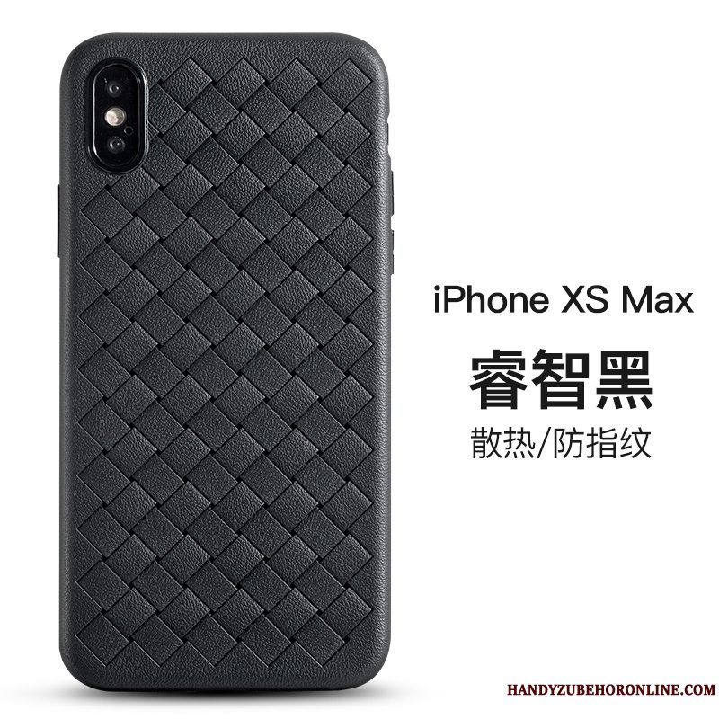 Etui iPhone Xs Max Blød Kvalitet Trendy, Cover iPhone Xs Max Beskyttelse Anti-fald Telefon