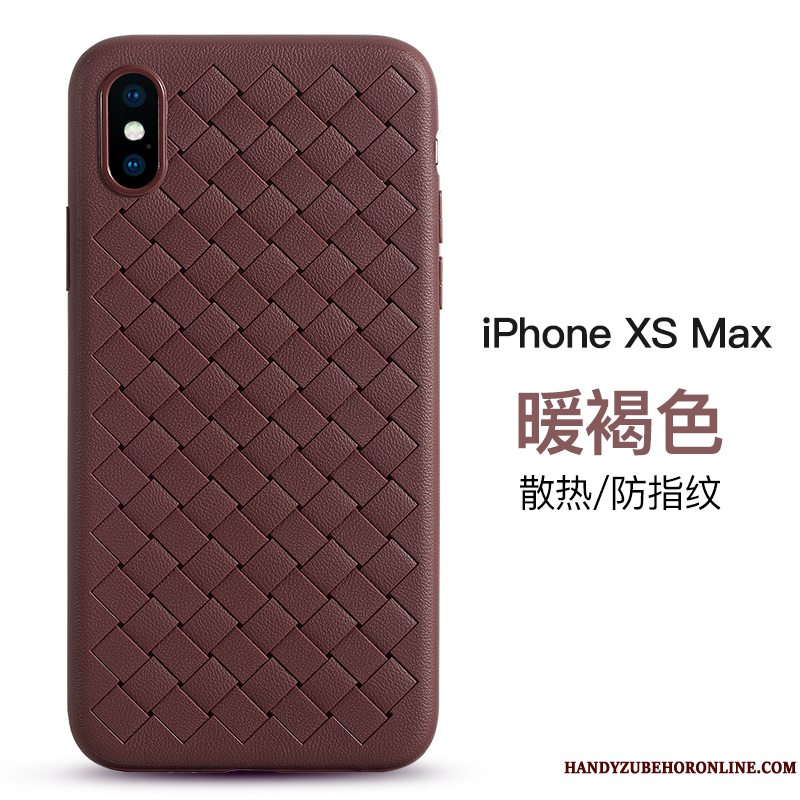 Etui iPhone Xs Max Blød Kvalitet Trendy, Cover iPhone Xs Max Beskyttelse Anti-fald Telefon