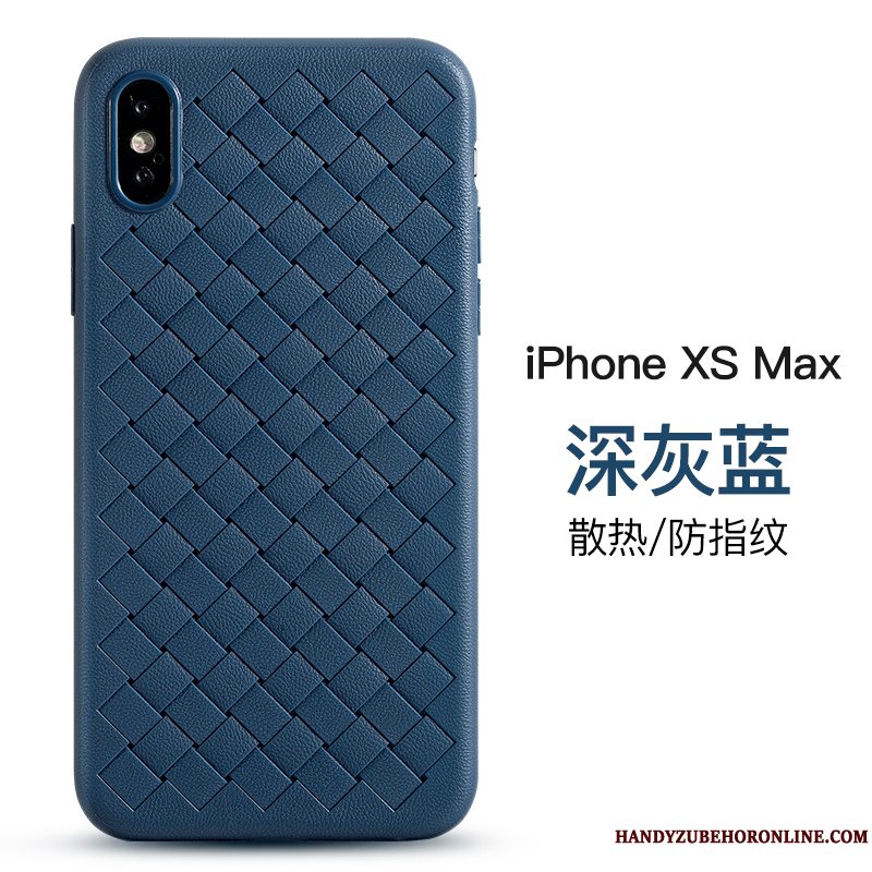 Etui iPhone Xs Max Blød Kvalitet Trendy, Cover iPhone Xs Max Beskyttelse Anti-fald Telefon