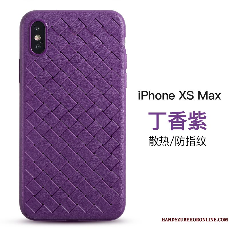 Etui iPhone Xs Max Blød Kvalitet Trendy, Cover iPhone Xs Max Beskyttelse Anti-fald Telefon