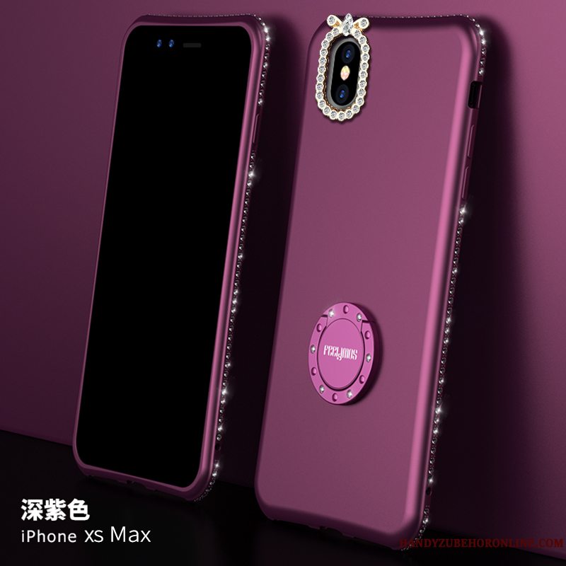 Etui iPhone Xs Max Tasker Ny Rød, Cover iPhone Xs Max Support Telefontrendy