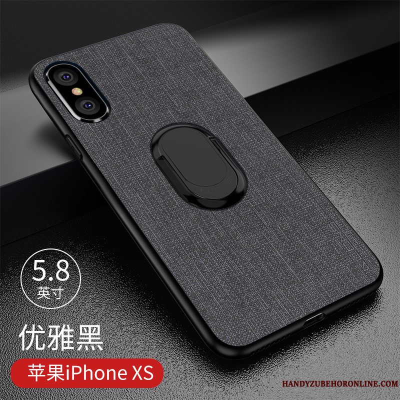 Etui iPhone Xs Silikone Anti-fald Trendy, Cover iPhone Xs Blød Ny Trend