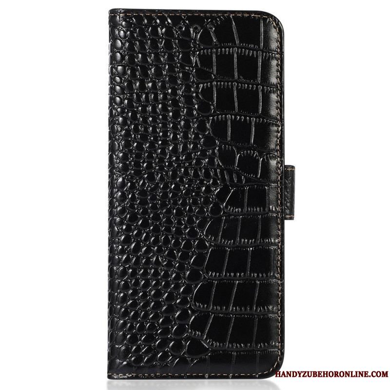 Flip Cover Huawei Mate 50 Pro Crocodile Style Rfid