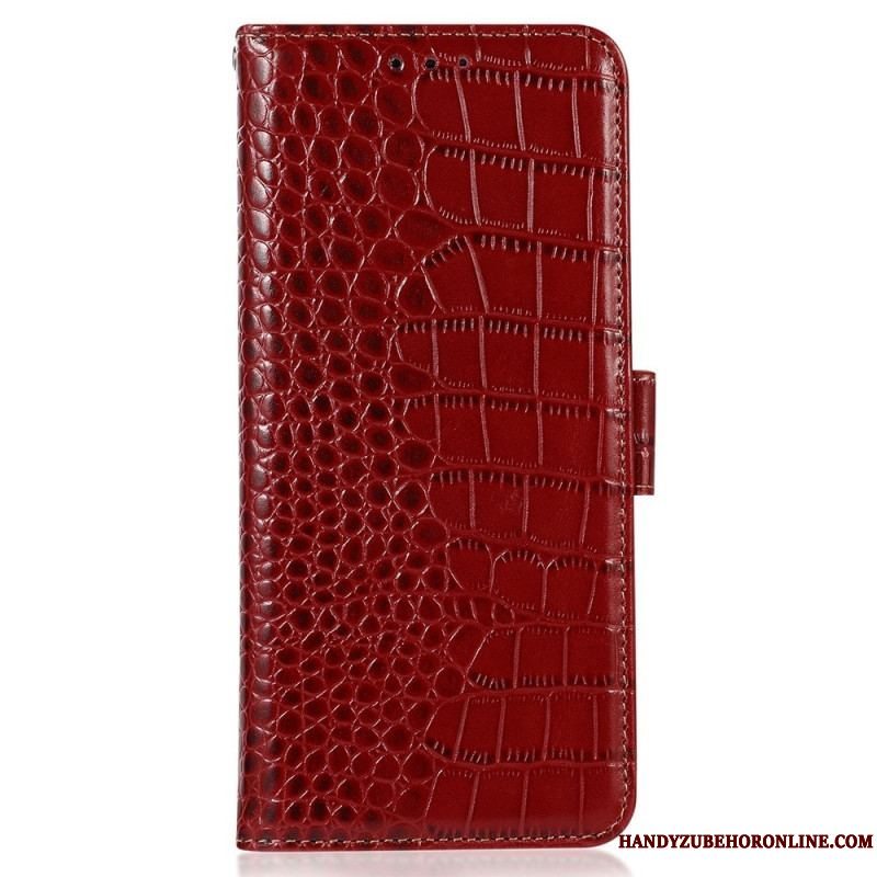 Flip Cover Huawei Mate 50 Pro Crocodile Style Rfid