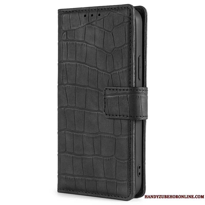 Flip Cover Huawei Mate 50 Pro Krokodille