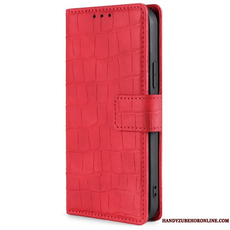 Flip Cover Huawei Mate 50 Pro Krokodille