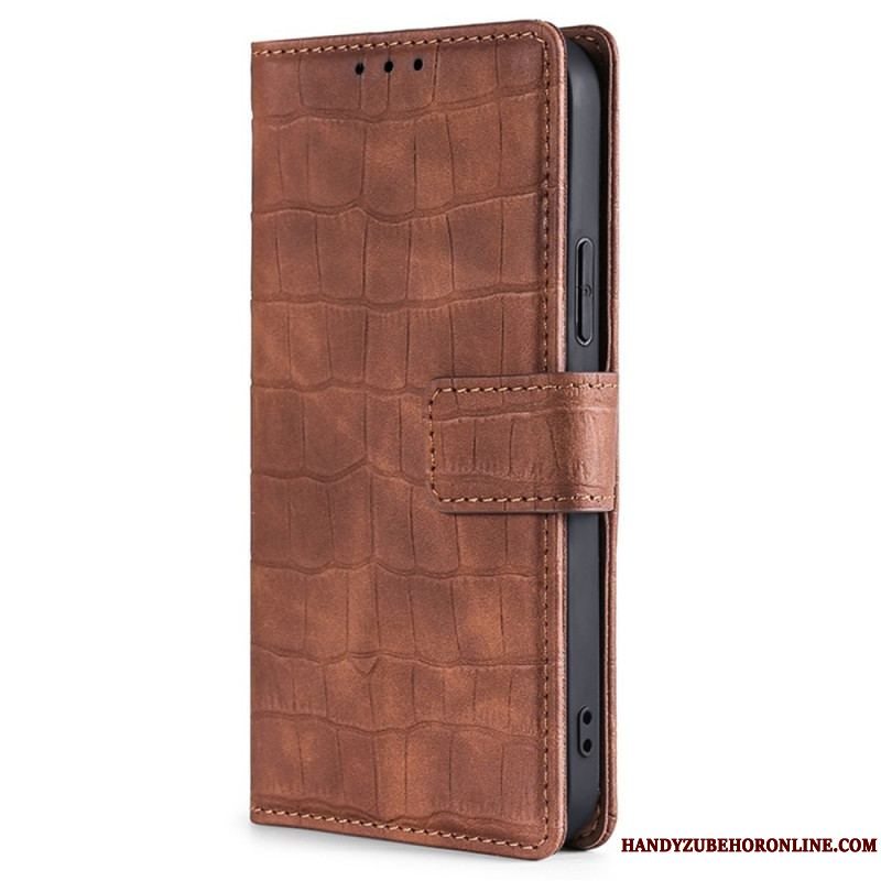 Flip Cover Huawei Mate 50 Pro Krokodille