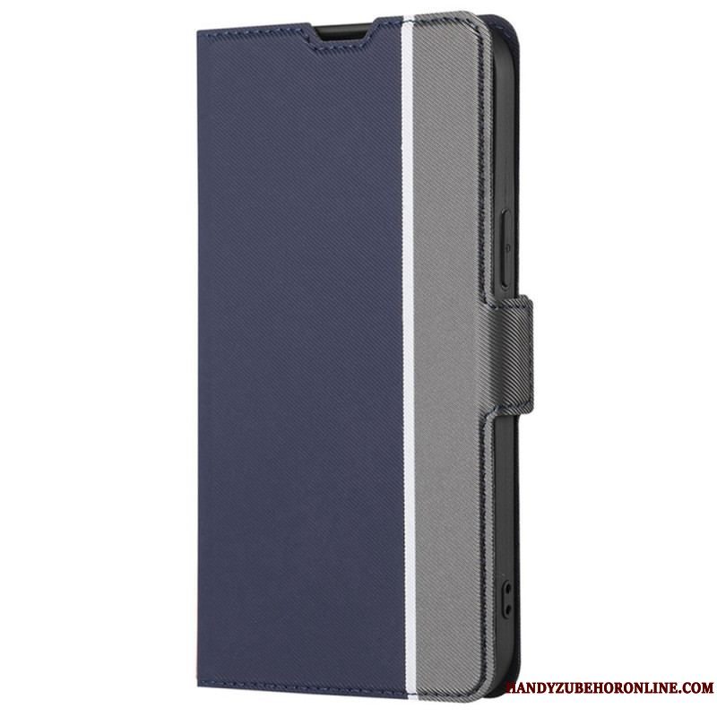 Flip Cover Huawei Mate 50 Pro Ultra Fin Bicolor