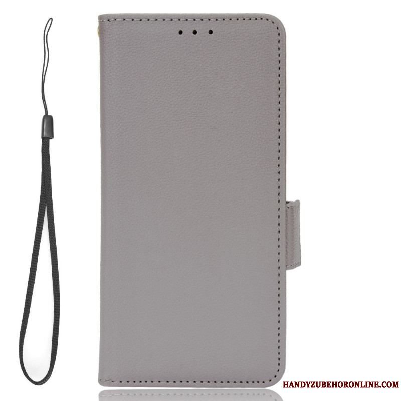 Flip Cover Huawei P60 Pro Finesse Dobbeltlås