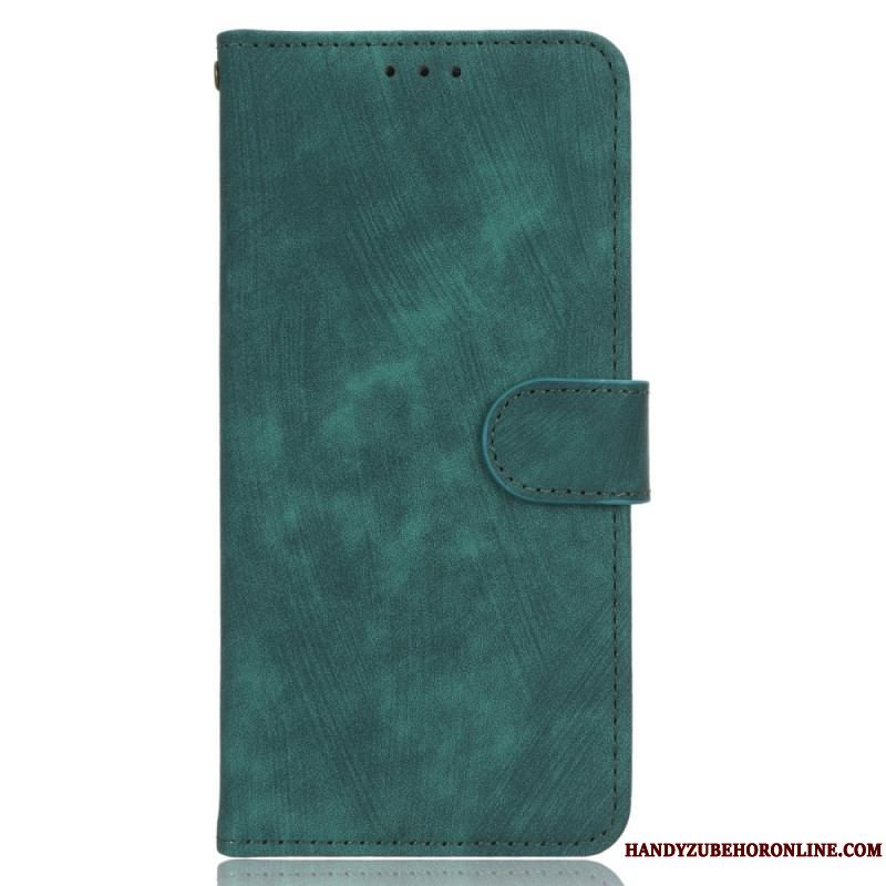 Flip Cover Huawei P60 Pro Klassisk Rfid Med Snor