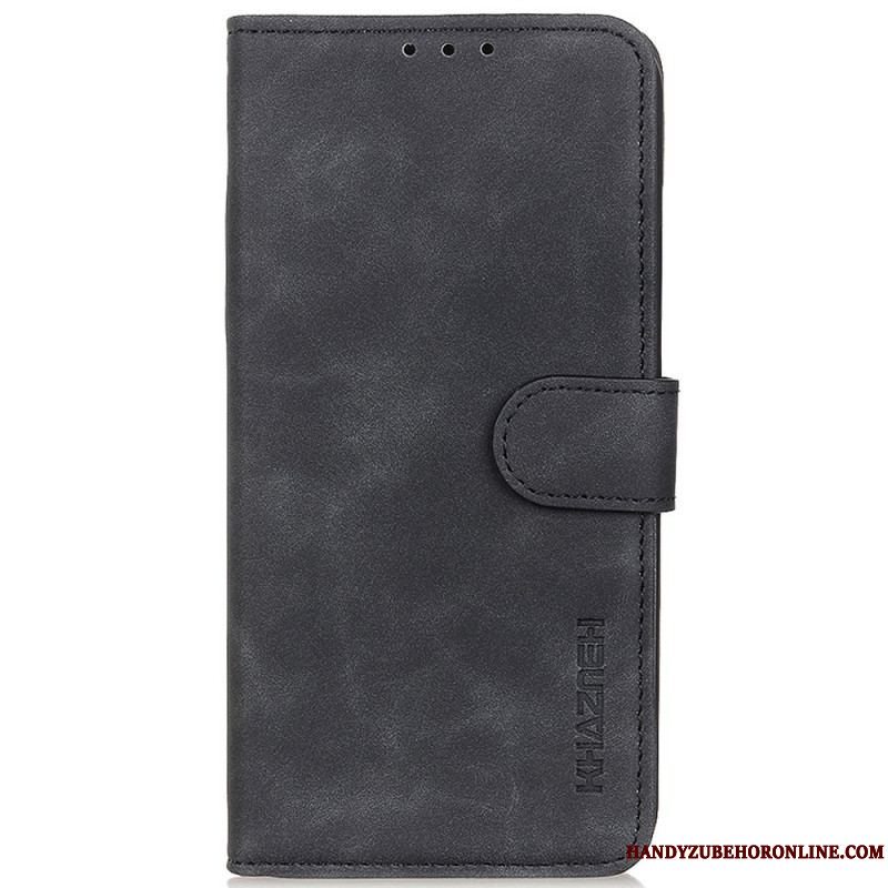 Flip Cover Moto G200 5G Khazneh Vintage Lædereffekt