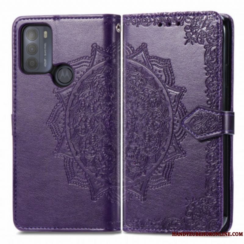 Flip Cover Moto G50 Mandala Middelalder