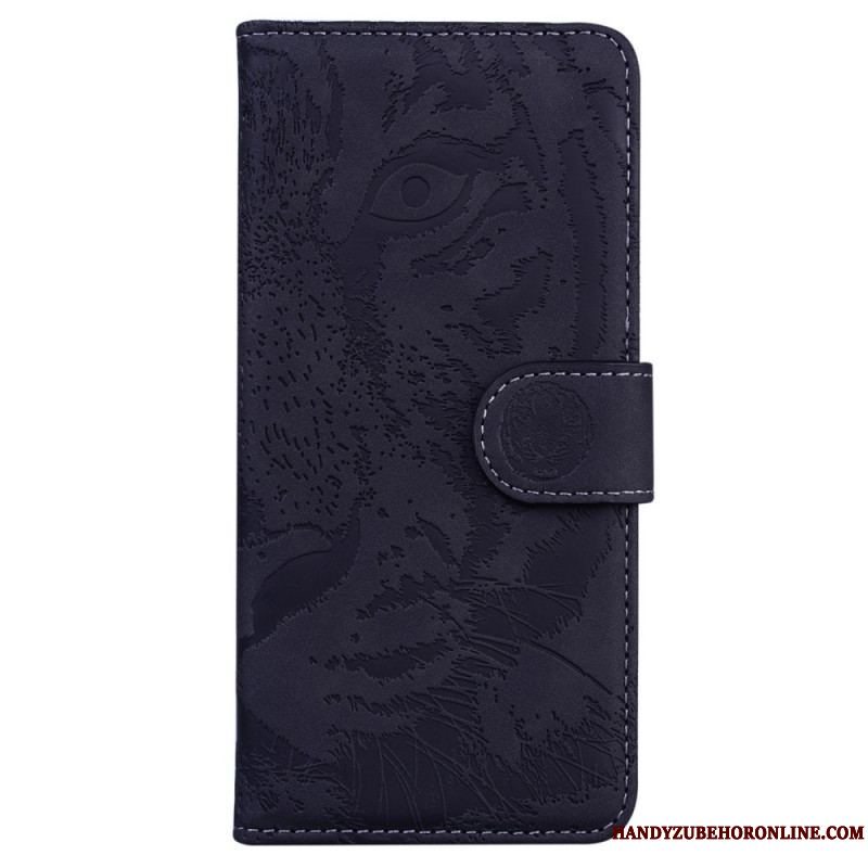 Flip Cover Moto G51 5G Tiger Ansigtsprint