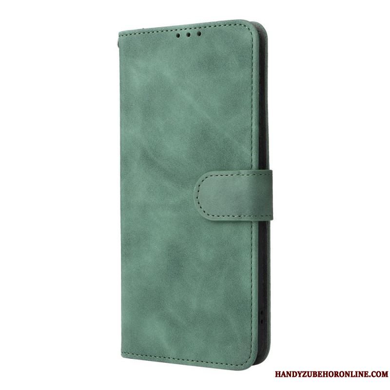 Flip Cover Moto G51 5G Vintage Skin-touch