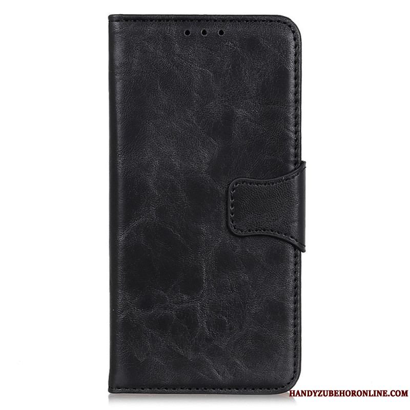 Flip Cover Moto G71 5G Læder Cover Dobbeltsidet Magnetisk Klap