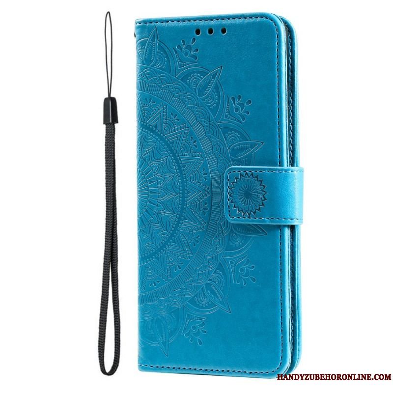 Flip Cover Moto G71 5G Sol Mandala