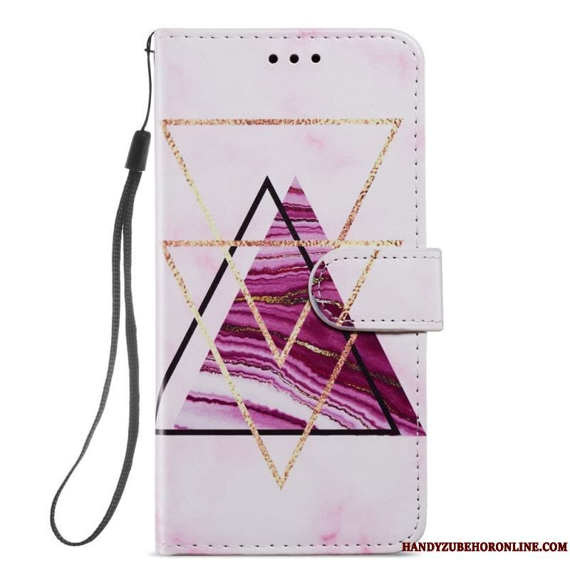 Flip Cover Samsung Galaxy A13 5G / A04s Intens Marmor