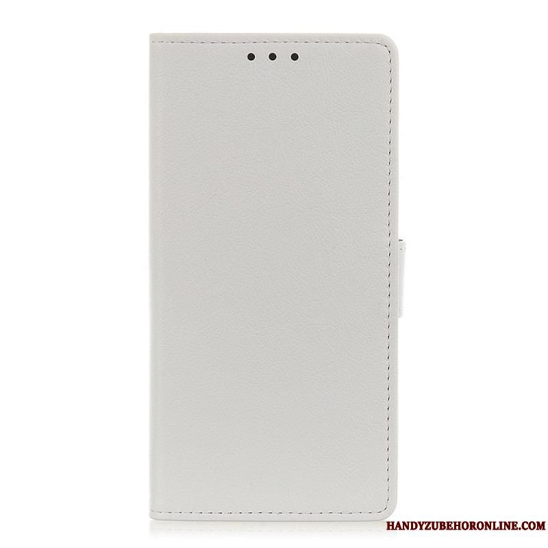 Flip Cover Samsung Galaxy A13 5G / A04s Klassisk Lædereffekt