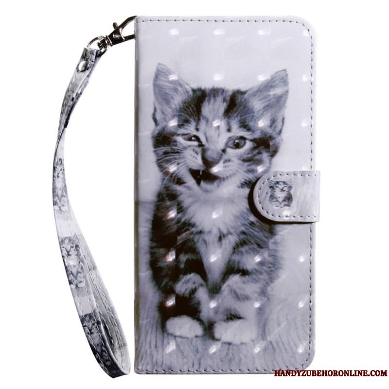 Flip Cover Samsung Galaxy A14 / A14 5G Med Snor Kun Thong Cats